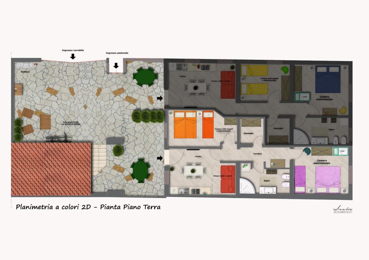 Capo D'Orlando Apartments ภายนอก รูปภาพ